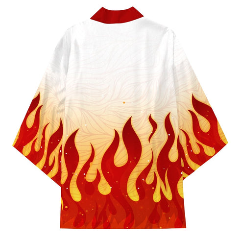 Kyojuro Fire Kimono